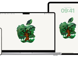 Fondo de pantalla que Apple ha diseñado para celebrar la apertura de su nueva tienda física en Suecia, Mall of Scandinavia