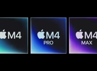 Logos de M4, M4 Pro y M4 Max