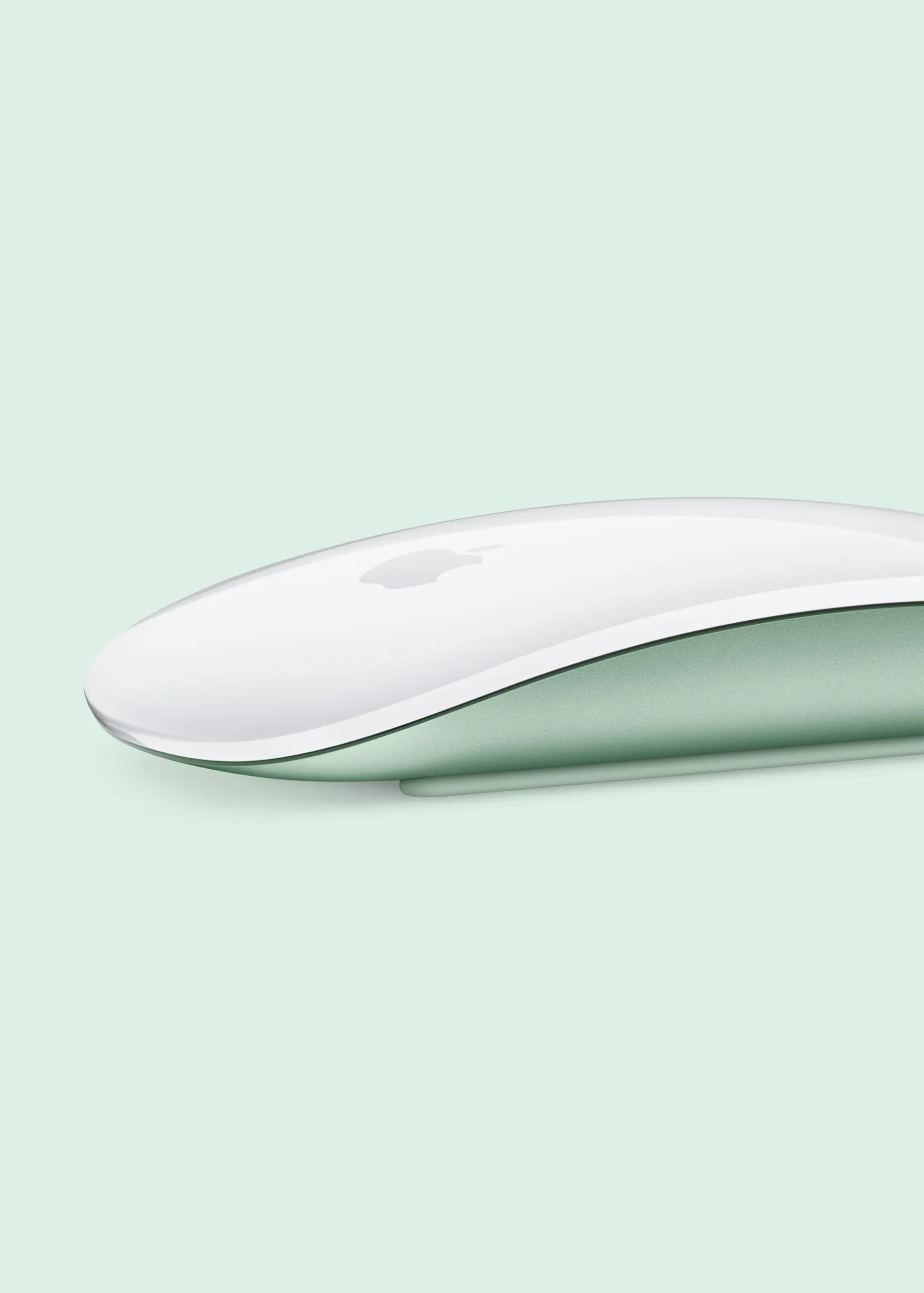 Magic Mouse con puerto USB-C en verde