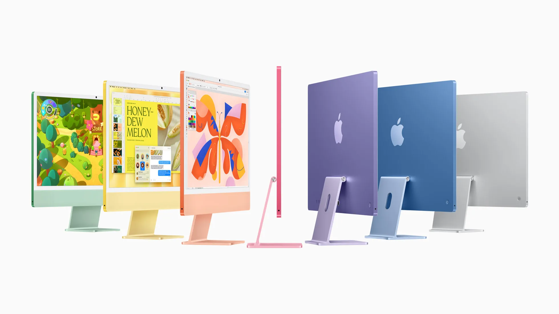 Todos los colores del iMac con M4