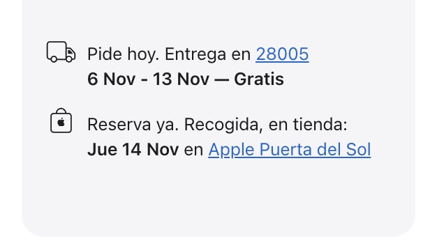 Tiempos de espera de un mes para un MacBook Pro con M3