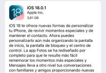 iOS 18.0.1