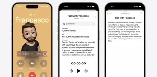 Grabación y transcripción de llamadas en iOS 18