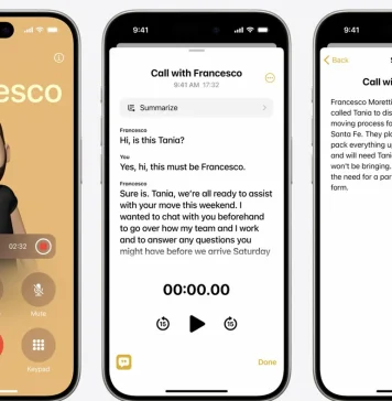 Grabación y transcripción de llamadas en iOS 18