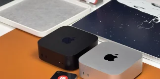 Mac mini con M4 en color negro