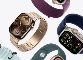 Apple Watch Series 10 con correa Link Bracelet dorada