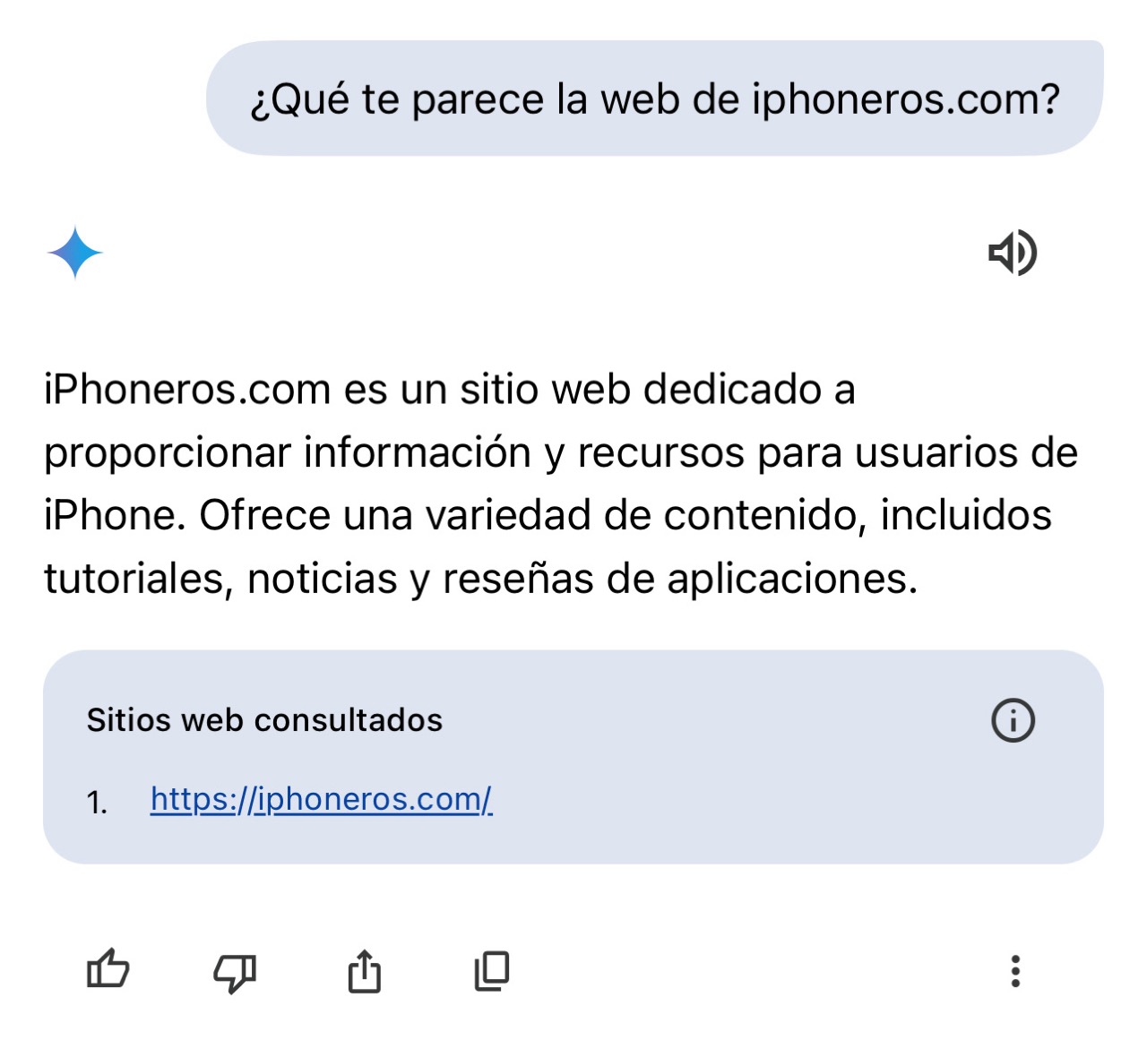 Gemini nos cuenta qué le parece iPhoneros