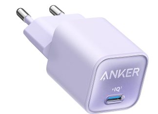 Cargador Anker Nano de color lila