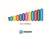 100.000.000.000 canciones reconocidas en Shazam a finales del año 2024