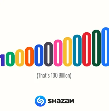 100.000.000.000 canciones reconocidas en Shazam a finales del año 2024