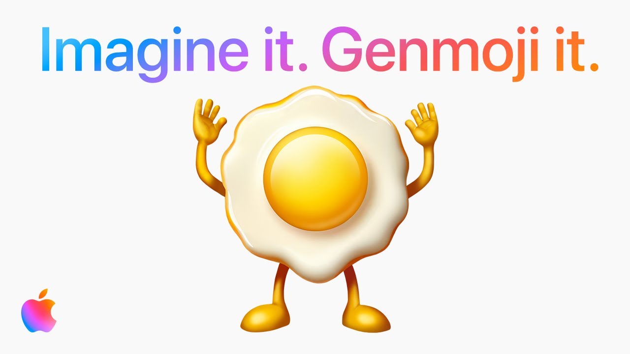 Imagine it, Genmoji it. Algo así como imagínatelo, genmojitealo!