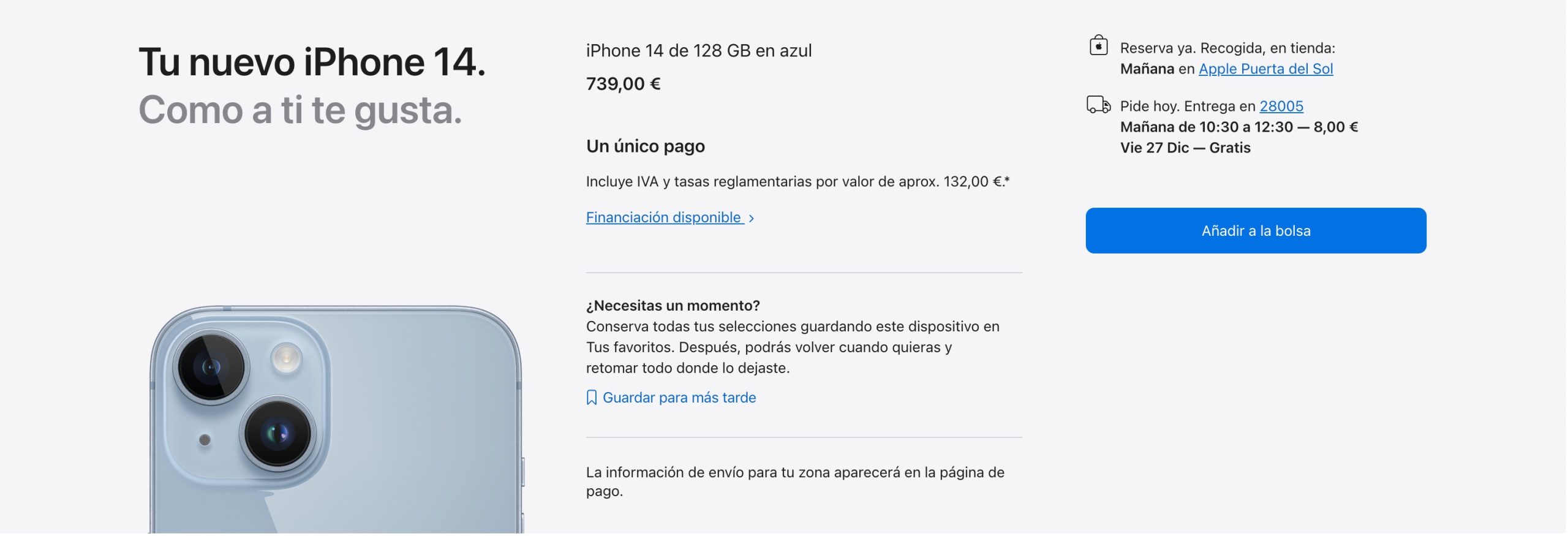 iPhone 14 aún disponible en la App Store española