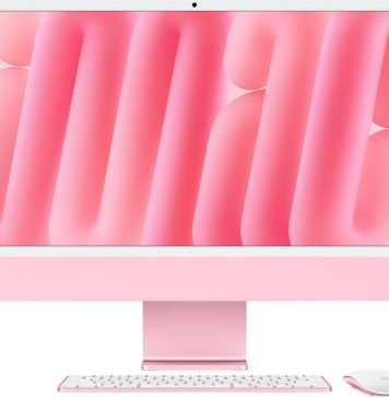 iMac con M4 de color rosa