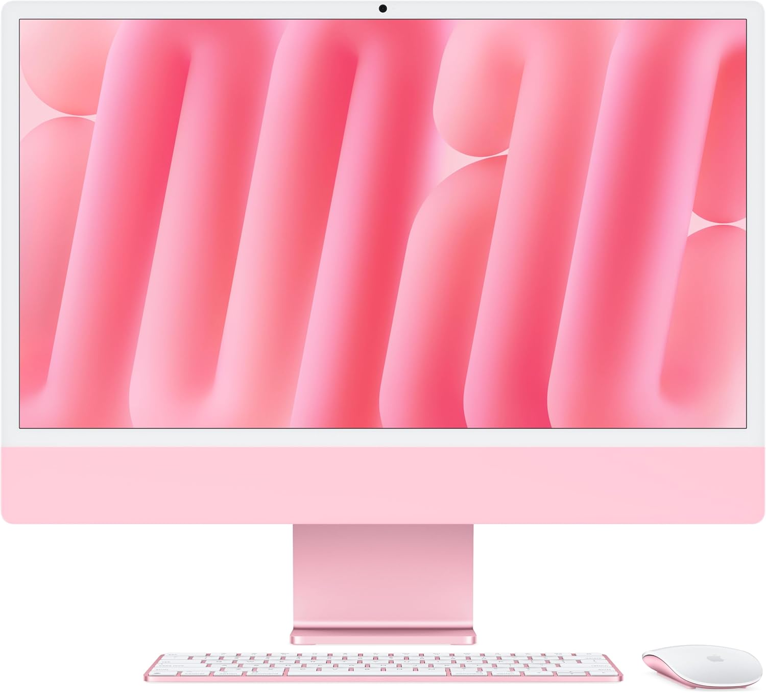 iMac con M4 de color rosa 