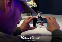 Wallace & Gromit fotografiados con un iPhone 16