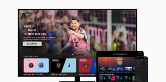 Apple TV con la liga de fútbol norteamericana
