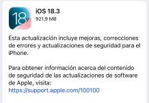 iOS 18.3