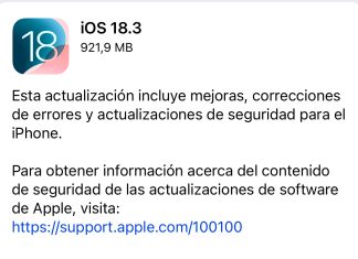 iOS 18.3