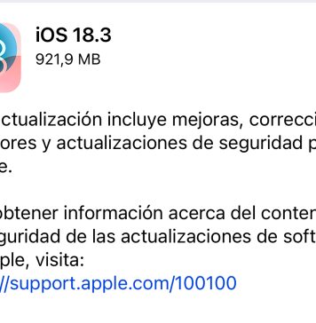 iOS 18.3