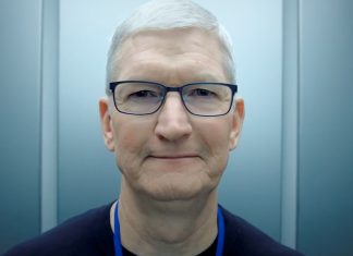 Tim cook haciendo de Tim C. en Separación (Severance)