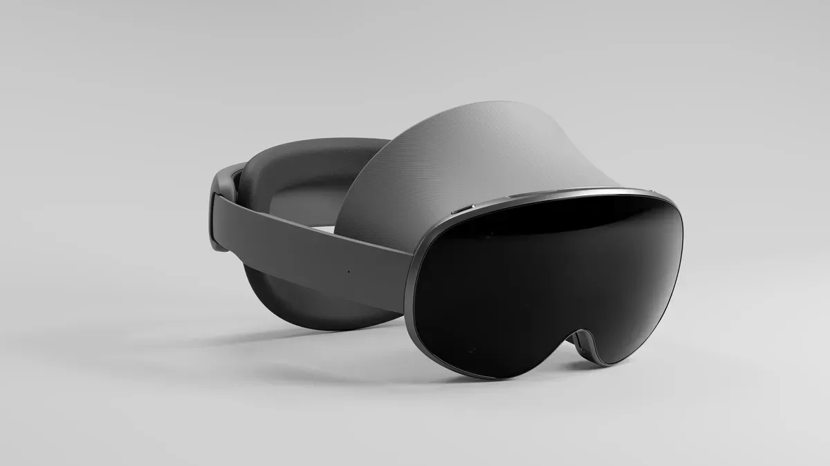 Gafas del Project Moohan de Samsung con Android XR. Si te recuerdan a otras gafas, es sólo pura casualidad