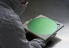 Oblea de silicio para la fabricación de alguno de los chips de Apple