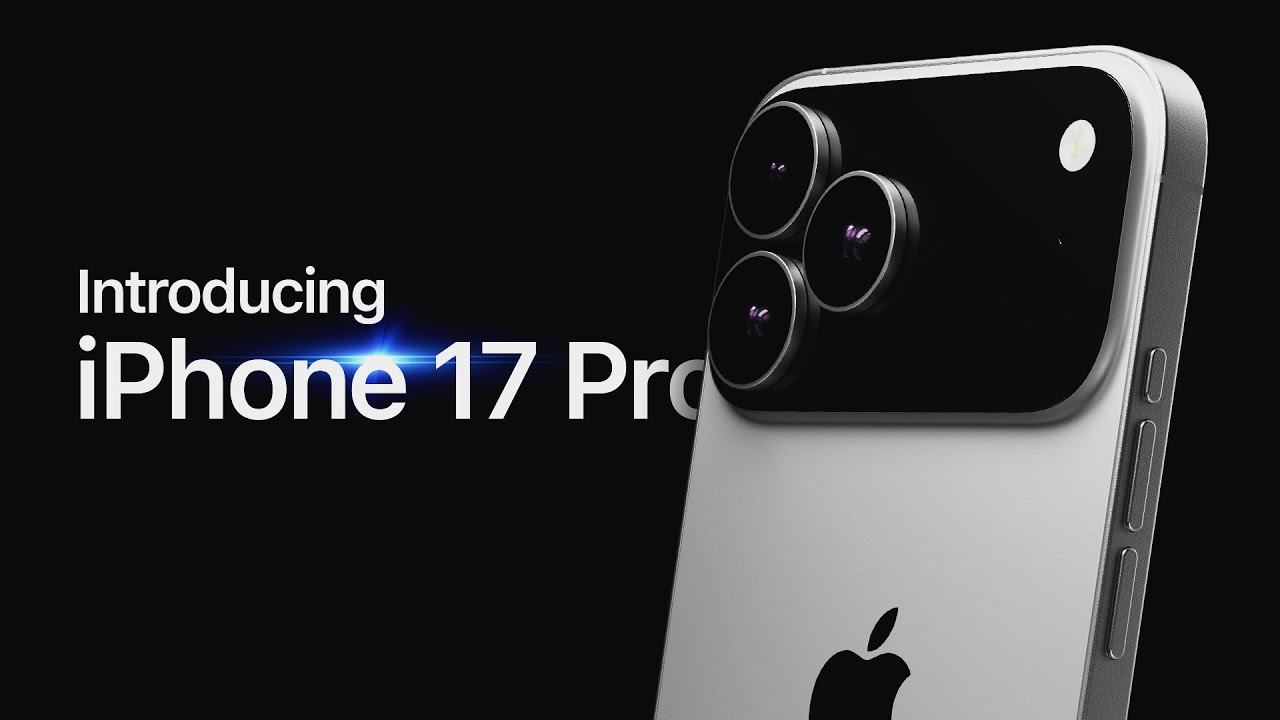 Concepto de diseño del iPhone 17 Pro