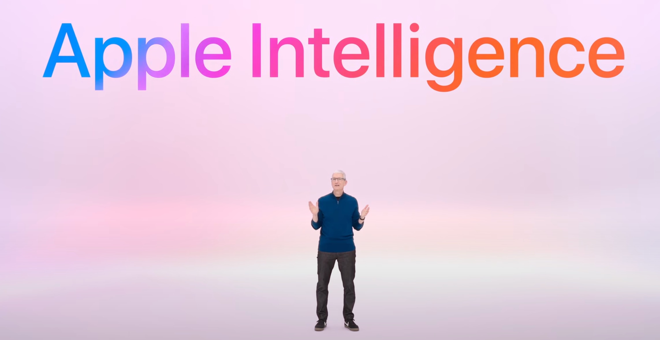 Tim Cook y Apple Intelligence