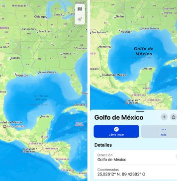 Golfo de México será Golfo de América en los mapas de Apple