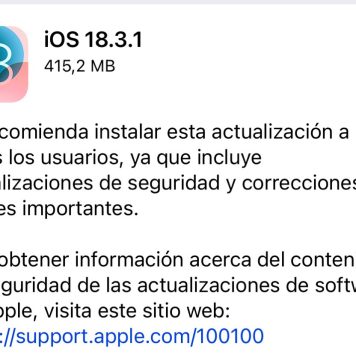 iOS 18.3.1