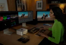 Utilizando el Mac Studio para editar vídeo