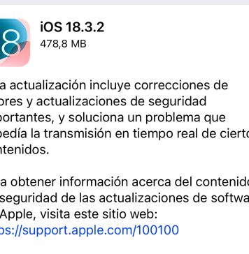 iOS 18.3.2