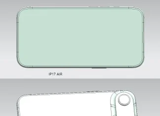 Supuesto diseño de los iPhone 17 Air