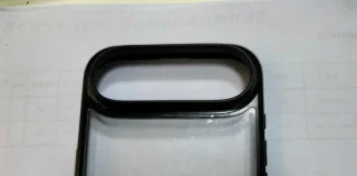 Supuesta funda del supuesto iPhone 17 Air