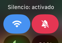 Modo silencio activado en el Apple Watch