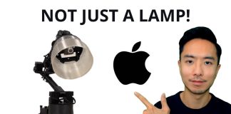 Lámpara robotizada de Apple
