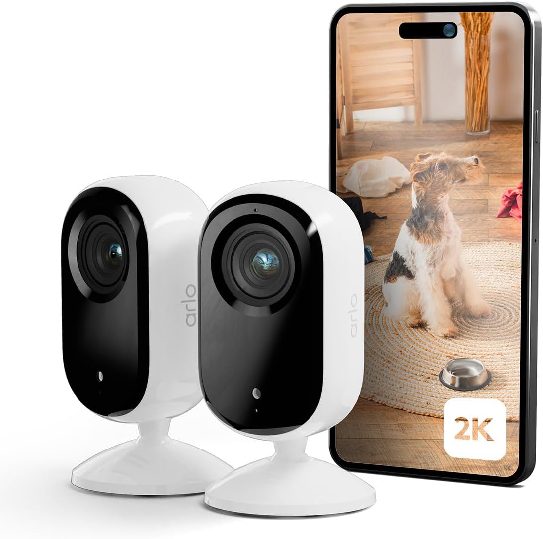 Cámaras Arlo Essential de segunda generación, compatibles con la App de Casa y HomeKit