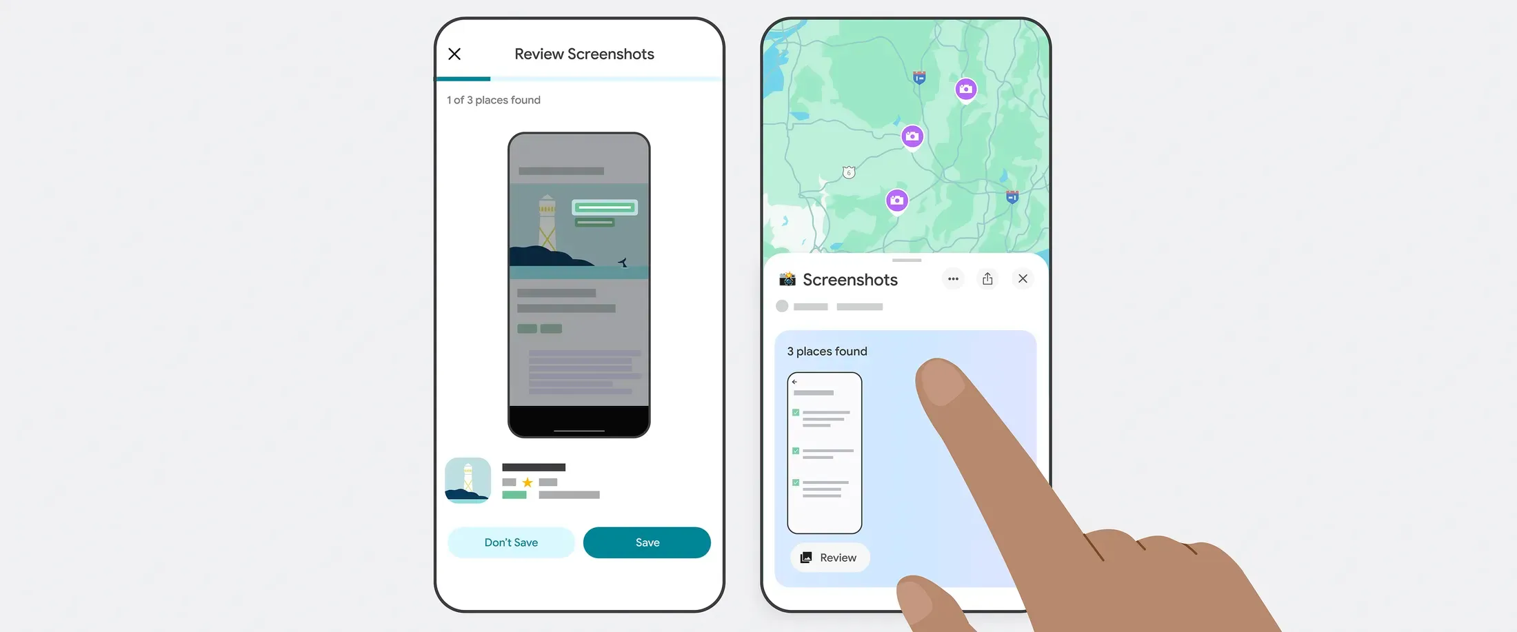 Sistema de reconocimiento de imágenes utilizado en Google Maps para obtener lugares de interés en capturas de pantalla