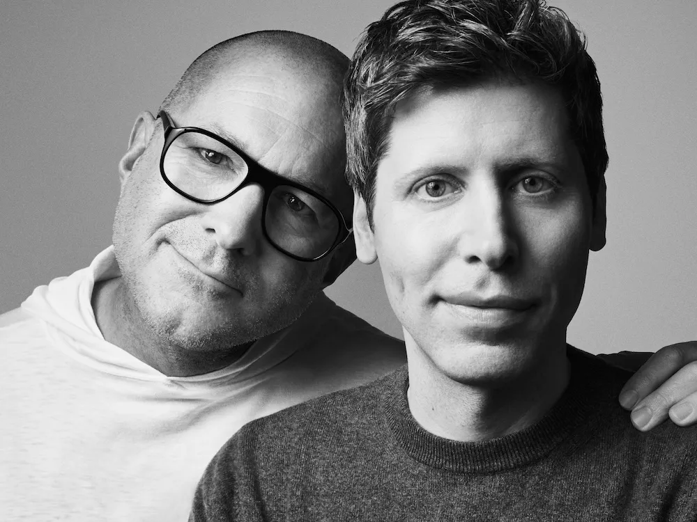 Jony Ive y Sam Altman