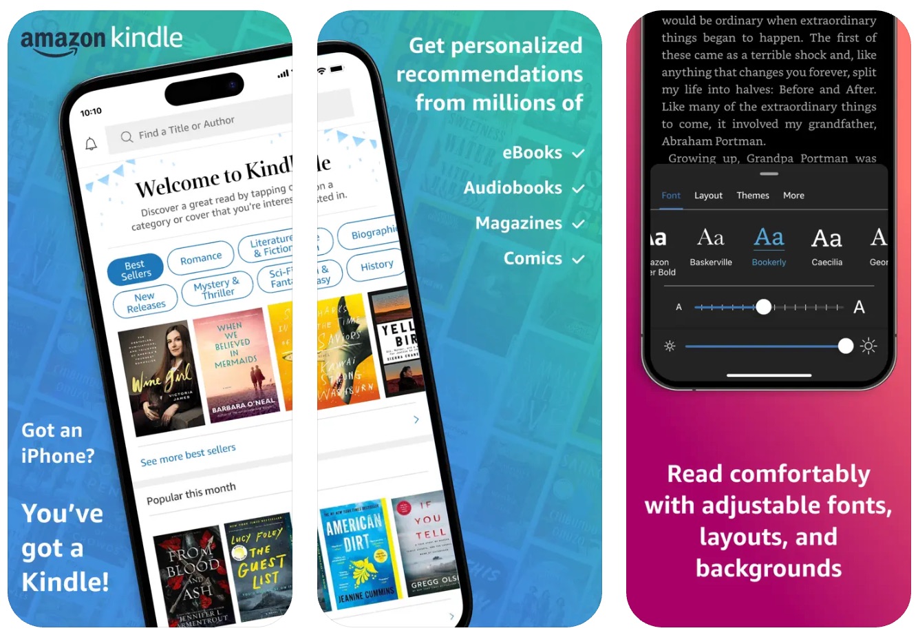 Kindle para iPhone