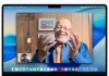 macOS 26 Tahoe con una video llamada de FaceTime