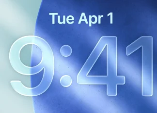 Reloj en la pantalla de bloqueo de iOS 26