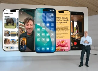 Nuevo aspecto de iOS 26 con su interfaz Liquid Glass