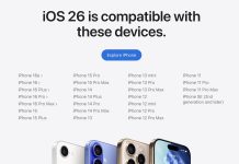 Modelos de iPhone compatibles con iOS 26 y Liquid Glass