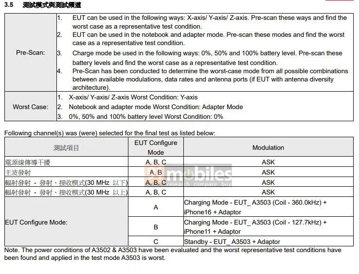Registro regulatorio de una nueva plataforma de carga inalámbrica de Apple compatible con Qi 2.2