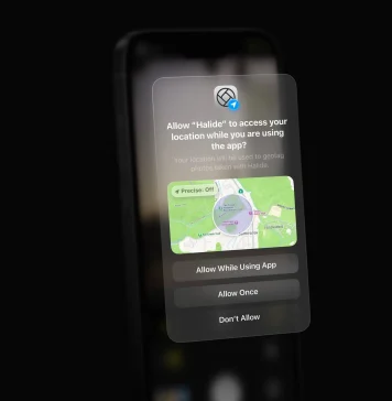 Recreación un modal o pop-up en iOS utilizando un aspecto de cristal