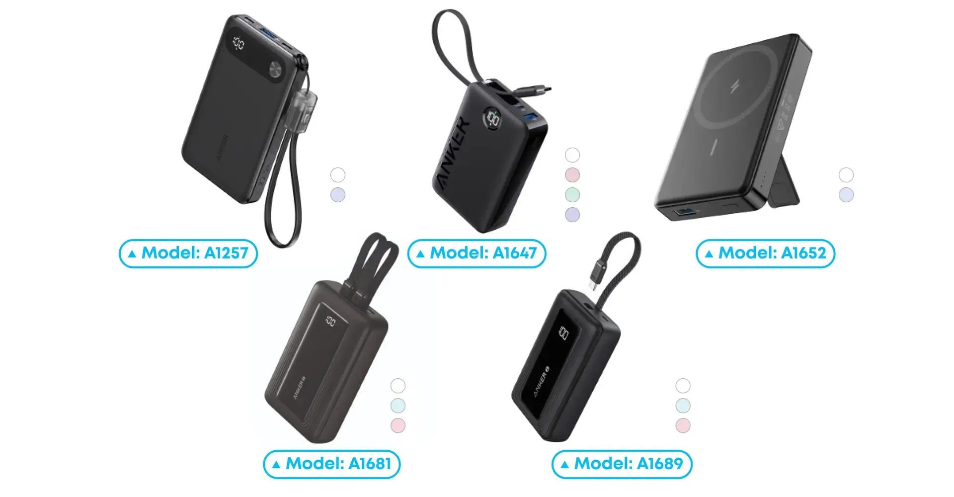 Baterías externas de Anker con el problema