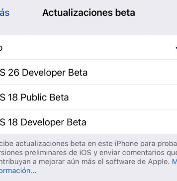 iOS 26 beta ya disponible en la sección de betas en actualizaciones
