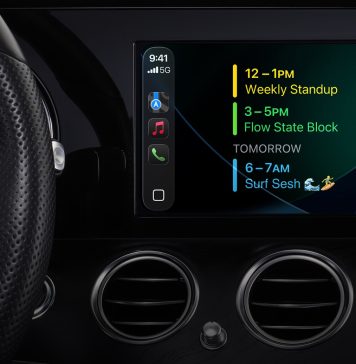 CarPlay en un Mercedes