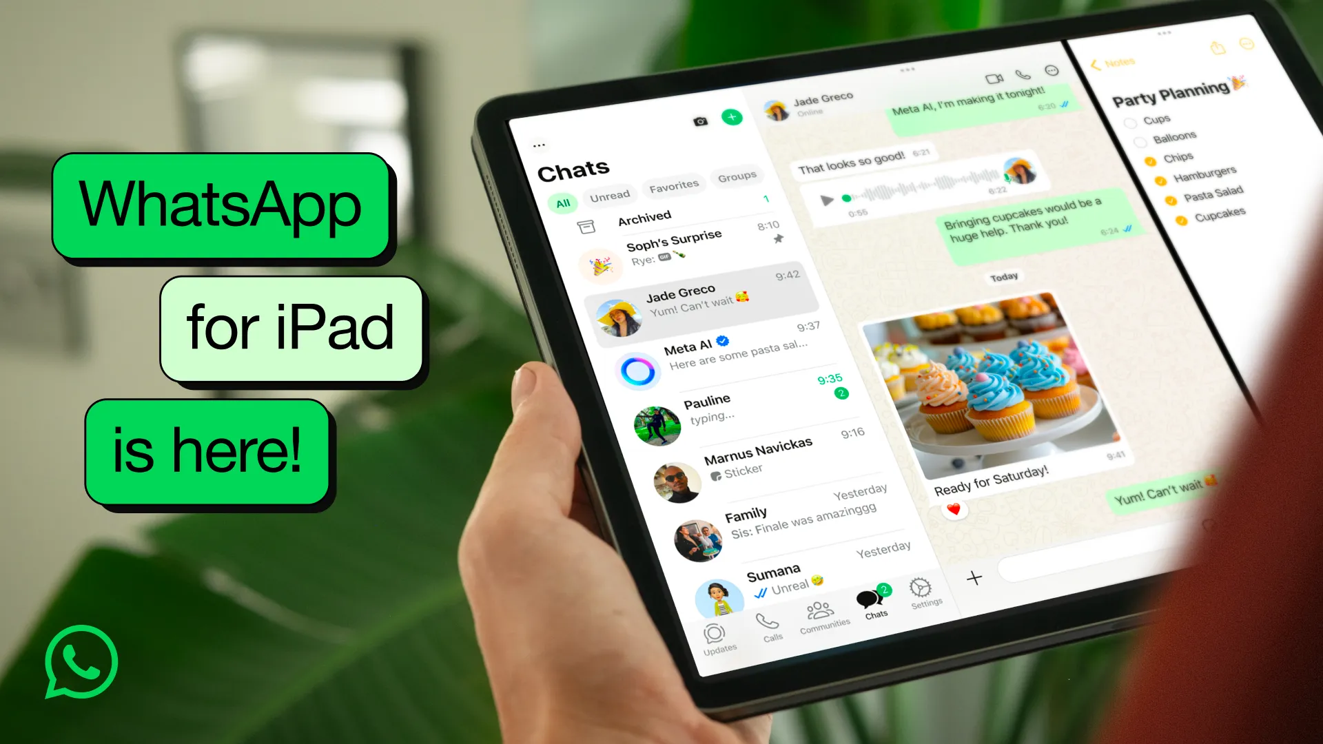 WhatsApp para iPad